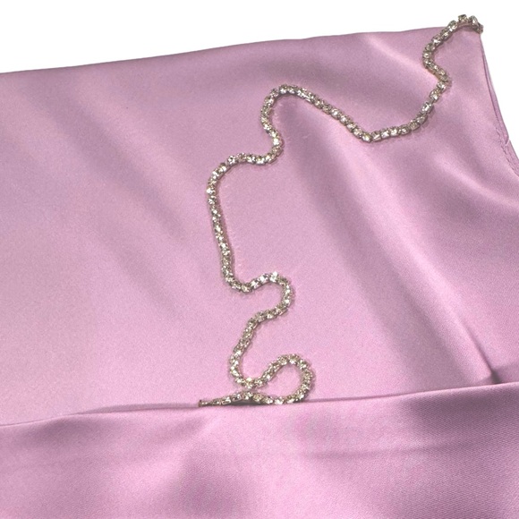 HOUSE OF HARLOW 1960 Rhinestone Bling Sexy Strap Tank Cami Top Glam NWT Large - Picture 6 of 6